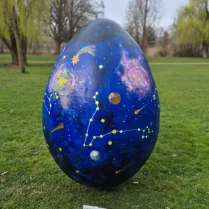 Tyršovy sady zdobí stovky kraslic, dělaly je děti z 16 základních škol