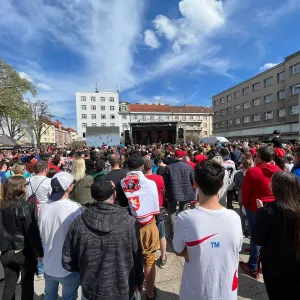 OBRAZEM: Ukončení extraligové sezony v Hradci Králové