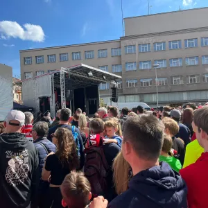 OBRAZEM: Ukončení extraligové sezony v Hradci Králové