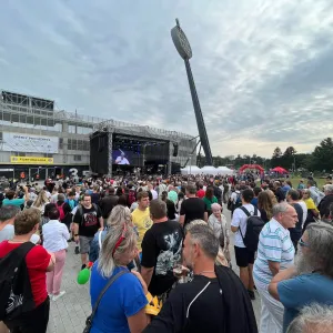 V Hradci Králové se otevřel nový fotbalový stadion