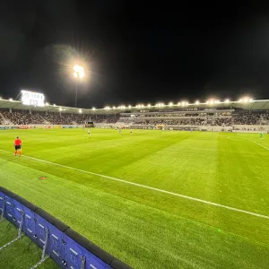 V Hradci Králové se otevřel nový fotbalový stadion