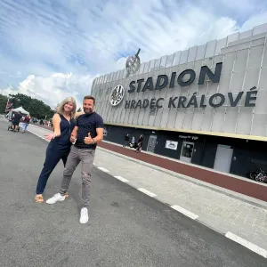 V Hradci Králové se otevřel nový fotbalový stadion