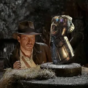 Digitální umělec kombinuje postavy z filmů. Spojil například Deadpoola a Foresta Gumpa