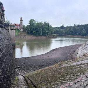 FOTO: Povodí Labe preventivně vypustilo vodní nádrže