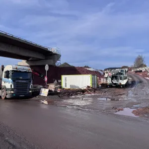 OBRAZEM: Podívejte se na rozestavěný obchvat Nové Paky
