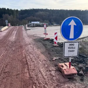 OBRAZEM: Podívejte se na rozestavěný obchvat Nové Paky