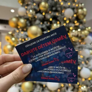 Darovali jste dětem úsměv! Posluchači Černé Hory nakoupili přes 250 vánočních dárků