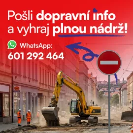 🚗 Dopravní hlídka Hitrádia Černá Hora: Natankuj plnou zadarmo!