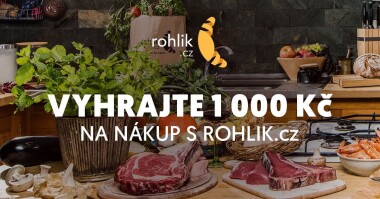 Vyhrajte 1.000 Kč na nákup s Rohlik.cz