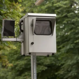 V Blešně na Královéhradecku začal zkušební provoz úsekových radarů