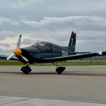 Pardubice mají nové letouny Zlín. Sloužit budou k výcviku armádních pilotů