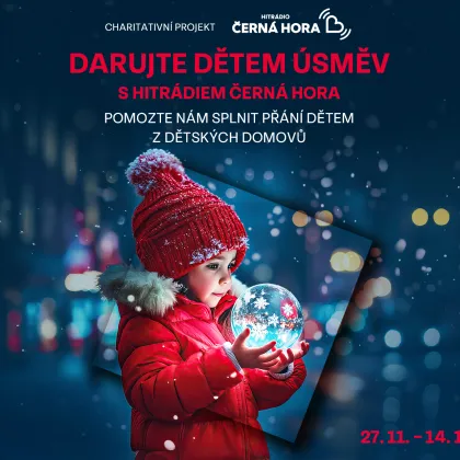 Darujte dětem úsměv! Pomozte nám splnit přání dětí z dětských domovů