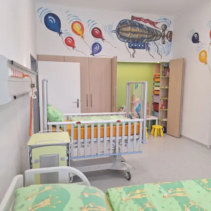 Pardubická nemocnice otevřela rodinný pokoj pro dětské pacienty a jejich rodiny