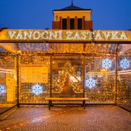 Pardubice mají svou vánoční zastávku: Dárek, který vznikl na přání malé holčičky