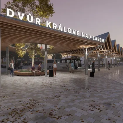 Ve Dvoře Králové odstartovala rekonstrukce autobusového nádraží