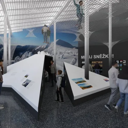 Pec pod Sněžkou plánuje modernizaci dolní stanice lanovky: Návštěvníci se ponoří do příběhu Sněžky