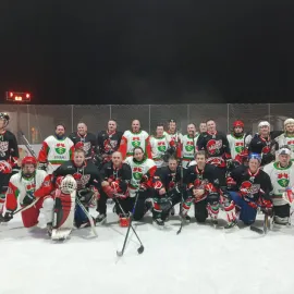 Hořická hokejová Hobby liga slaví návrat díky mobilnímu kluzišti