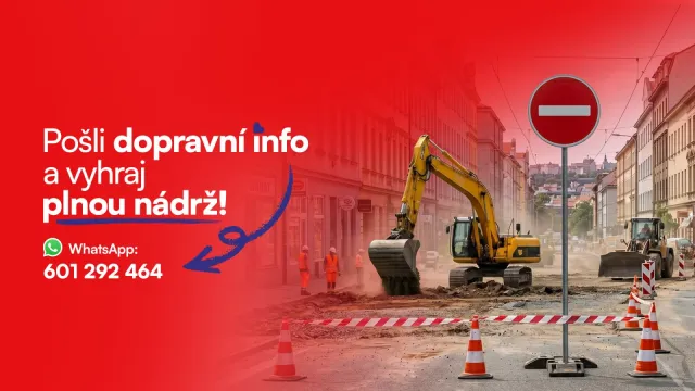 Dopravní hlídka Hitrádia Černá Hora: Natankuj plnou zadarmo!